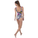 disco theme Side Cut Out Swimsuit View2