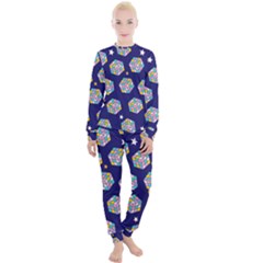 Cube Pattern Women s Lounge Set by designsbymallika