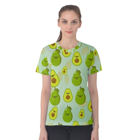 Avocado Love Women s Cotton Tee by designsbymallika