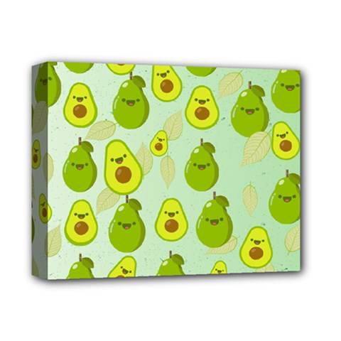 Avocado Love Deluxe Canvas 14  X 11  (stretched) by designsbymallika