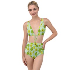 Avocado Love Tied Up Two Piece Swimsuit by designsbymallika