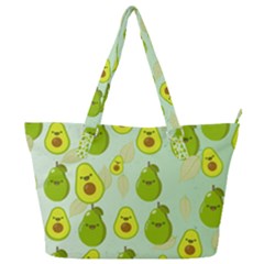 Avocado Love Full Print Shoulder Bag by designsbymallika