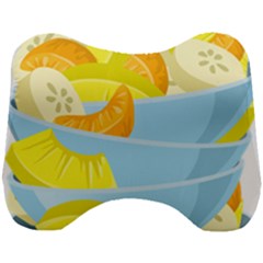 Salad Fruit Mixed Bowl Stacked Head Support Cushion