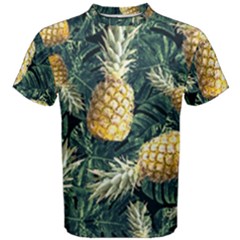 Pattern Ananas Tropical Men s Cotton Tee by kcreatif