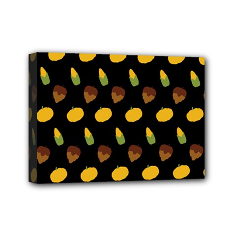 Pumpkin Mini Canvas 7  X 5  (stretched) by designsbymallika