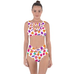 Candies Are Love Bandaged Up Bikini Set  by designsbymallika