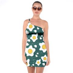Wanna Have Some Egg? One Soulder Bodycon Dress by designsbymallika