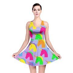 Unicorn Love Reversible Skater Dress by designsbymallika