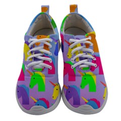 Unicorn Love Women Athletic Shoes by designsbymallika