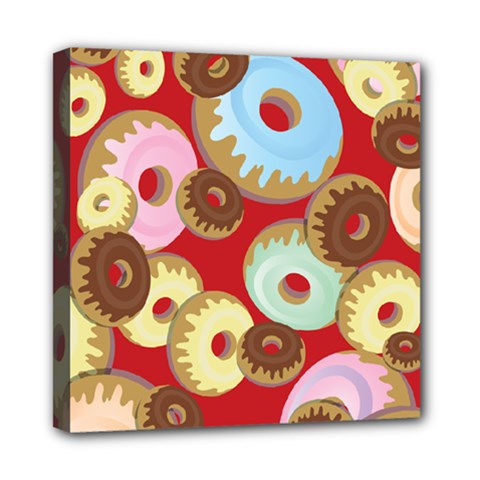 Donut  Mini Canvas 8  X 8  (stretched) by designsbymallika