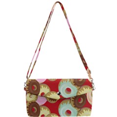 Donut  Removable Strap Clutch Bag by designsbymallika