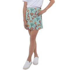 Coral Love Kids  Tennis Skirt by designsbymallika