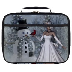 The Wonderful Winter Time Full Print Lunch Bag by FantasyWorld7