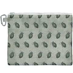 Army Green Hand Grenades Canvas Cosmetic Bag (xxxl) by McCallaCoultureArmyShop