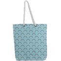 Pattern Arc en ciel/Nuages Full Print Rope Handle Tote (Large) View2