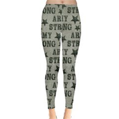 Army Stong Military Leggings  by McCallaCoultureArmyShop