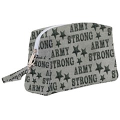 Army Stong Military Wristlet Pouch Bag (large) by McCallaCoultureArmyShop