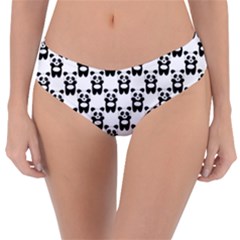 Pattern Bébé Panda Reversible Classic Bikini Bottoms by kcreatif