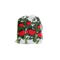 Tomato Garden Vine Plants Red Drawstring Pouch (Small) View1