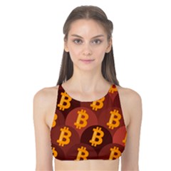 Cryptocurrency Bitcoin Digital Tank Bikini Top by HermanTelo