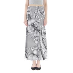 Illustrations Entwine Fractals Full Length Maxi Skirt