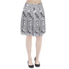 Illustrations Entwine Fractals Pleated Skirt