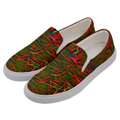 Background Pattern Texture Men s Canvas Slip Ons by HermanTelo