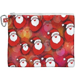 Santa Clause Canvas Cosmetic Bag (xxxl) by HermanTelo