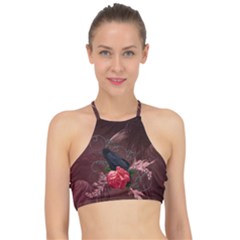 Wonderful Crow Racer Front Bikini Top by FantasyWorld7