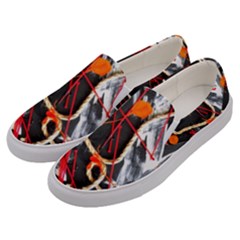 Collage 1 1 Men s Canvas Slip Ons by bestdesignintheworld