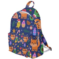 Colorful Funny Christmas Pattern The Plain Backpack by Vaneshart