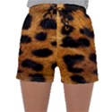 Leopard Skin Pattern Background Sleepwear Shorts View1