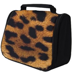 Leopard Skin Pattern Background Full Print Travel Pouch (big) by Vaneshart