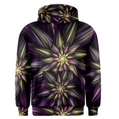 Fractal Flower Floral Abstract Men s Core Hoodie