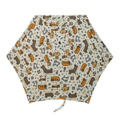 Animal Patterns Safari Mini Folding Umbrellas by Vaneshart