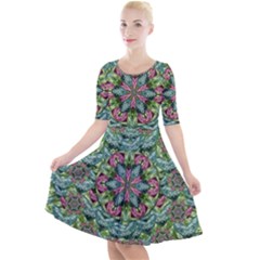 So Much Hearts And Love Quarter Sleeve A-line Dress by pepitasart