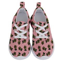 Daisy Pink Running Shoes by snowwhitegirl