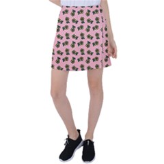 Daisy Pink Tennis Skirt by snowwhitegirl