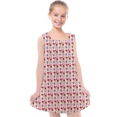 Valentine Girl Pink Kids  Cross Back Dress by snowwhitegirl