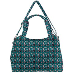 Chrix Pat Teal Double Compartment Shoulder Bag by snowwhitegirl