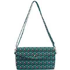 Chrix Pat Teal Removable Strap Clutch Bag by snowwhitegirl