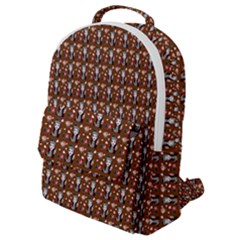Chrix Pat Russet Flap Pocket Backpack (small) by snowwhitegirl