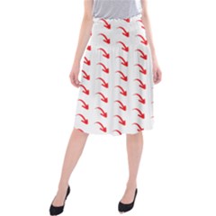 Create Your Own Custom Online Full Print Blank Template Midi Beach Skirt by startdesign