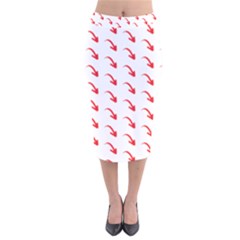 Create Your Own Custom Online Full Print Blank Template Velvet Midi Pencil Skirt