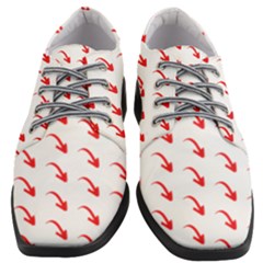 Create Your Own Custom Online Full Print Blank Template Women Heeled Oxford Shoes by startdesign