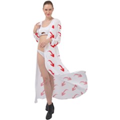 Create Your Own Custom Online Full Print Blank Template Maxi Chiffon Beach Wrap by startdesign