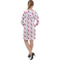 Create Your Own Custom Online Full Print Blank Template Long Sleeve Hoodie Dress View2