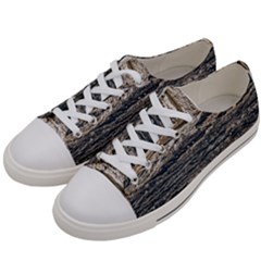 Surface Texture Print Women s Low Top Canvas Sneakers by dflcprintsclothing