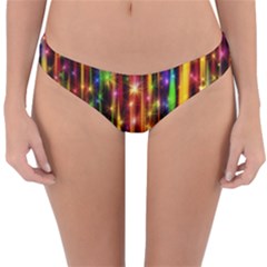 Illustrations Star Bands Wallpaper Reversible Hipster Bikini Bottoms by HermanTelo