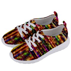 Illustrations Star Bands Wallpaper Women s Lightweight Sports Shoes by HermanTelo